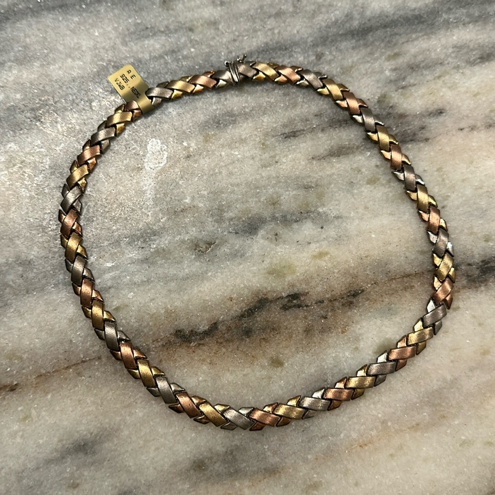 Precious metal, vintage Auturkey necklace